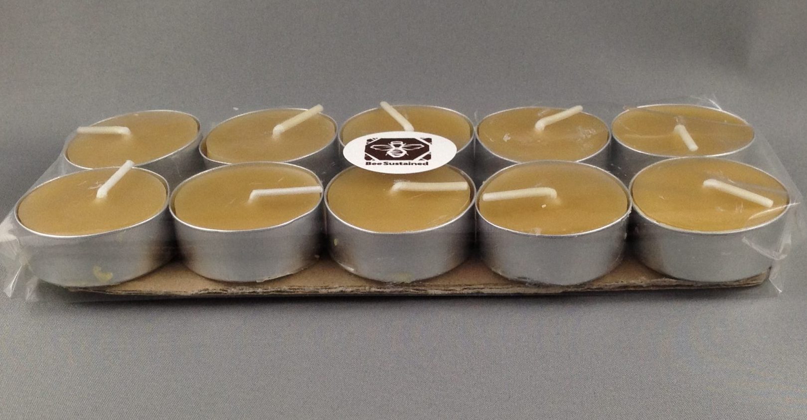Beeswax Candles- Tea Lights x 10