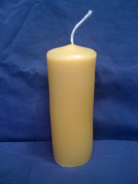 Beeswax Candle Column