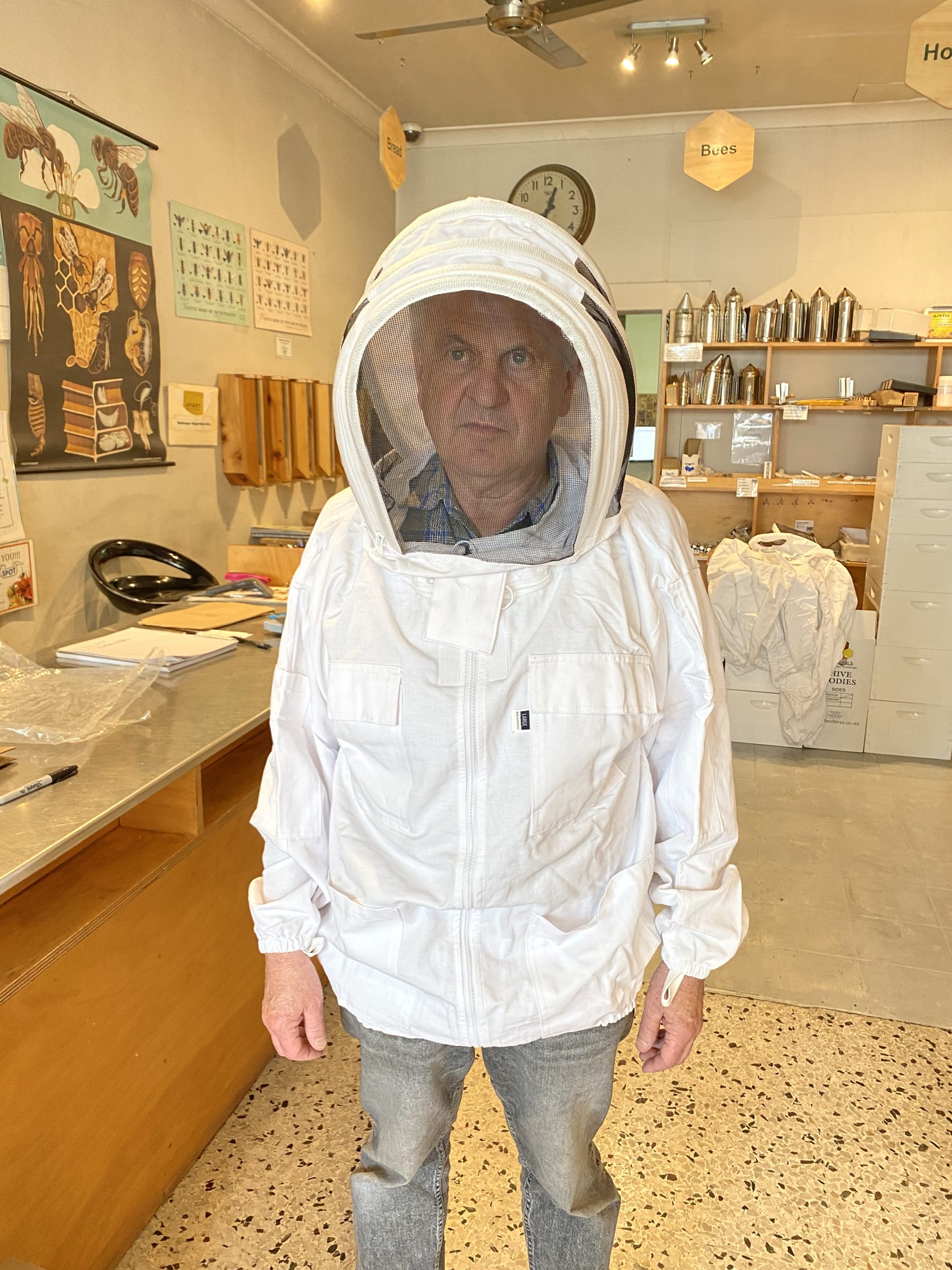 Half Bee Suit - Bee Sustainable | Beekeeping, Cheese Making, Baking and ...